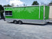 8.5' x 22' Lime Green Food Concession Trailer