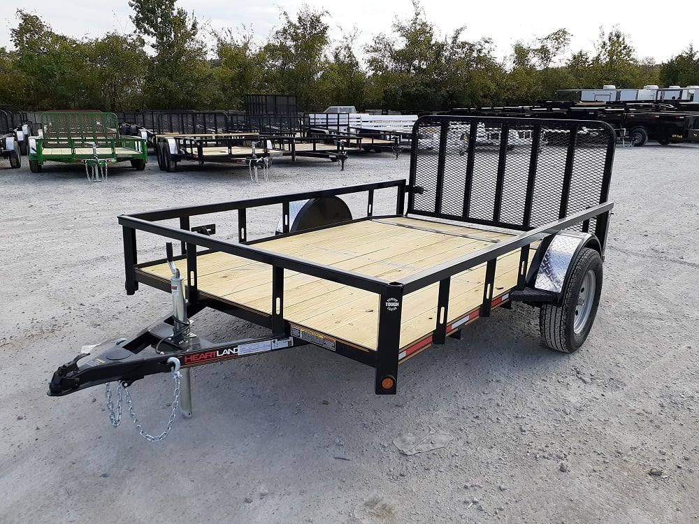 Utility Trailer 6.4 X 10 Dove Tail With Gate