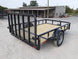 Utility Trailer 6.4 X 10 Dove Tail With Gate