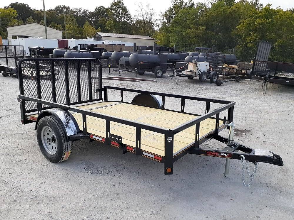 Utility Trailer 6.4 X 10 Dove Tail With Gate