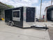 8.5 x 16 Black Concession Food Trailer