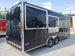 8.5' x 22' Black Porch Style Concession Trailer With Appliances