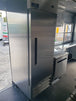 8.5' x 22' Black Porch Style Concession Trailer With Appliances