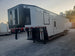 8.5' x 40' White Gooseneck Concession Food Trailer With Appliances