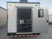 8.5' x 40' White Gooseneck Concession Food Trailer With Appliances