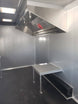 8.5' x 18' White Concession Food Trailer