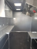 8.5' x 18' White Concession Food Trailer