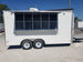 8.5' x 16' White Catering Concession Food Trailer With Appliances