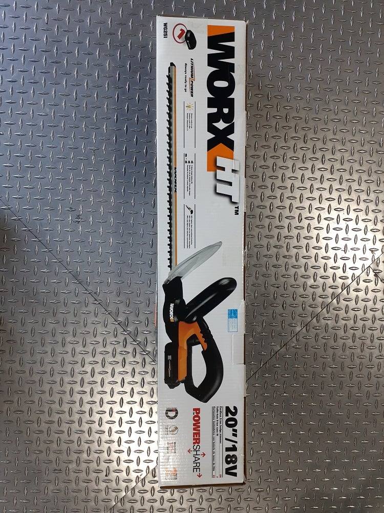 WORX WG251 18V Battery Operated Hedge Trimmer
