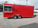 8.5' x 20' Victory Red Vending Concession Food Trailer