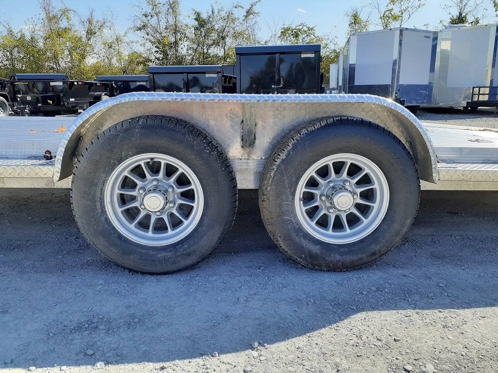 Aluminum Utility Trailer 7' X 22' Heavy Duty Car Hauler