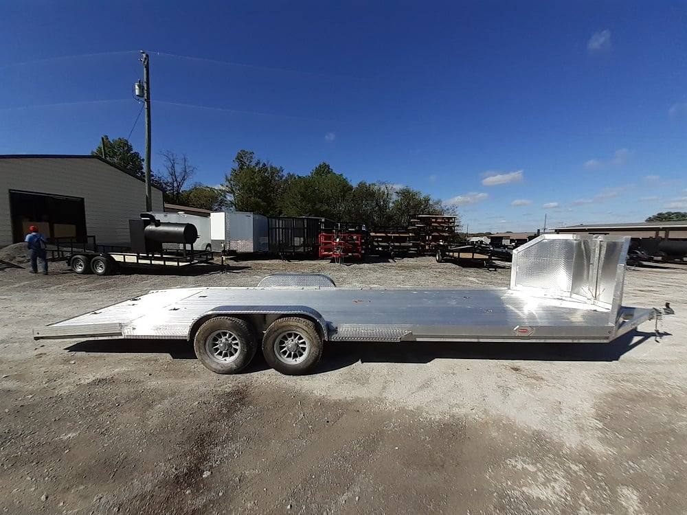 Aluminum Utility Trailer 7' X 22' Heavy Duty Car Hauler