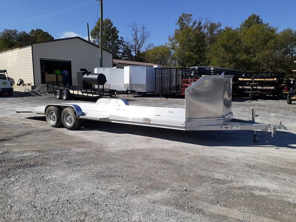 Aluminum Utility Trailer 7' X 22' Heavy Duty Car Hauler