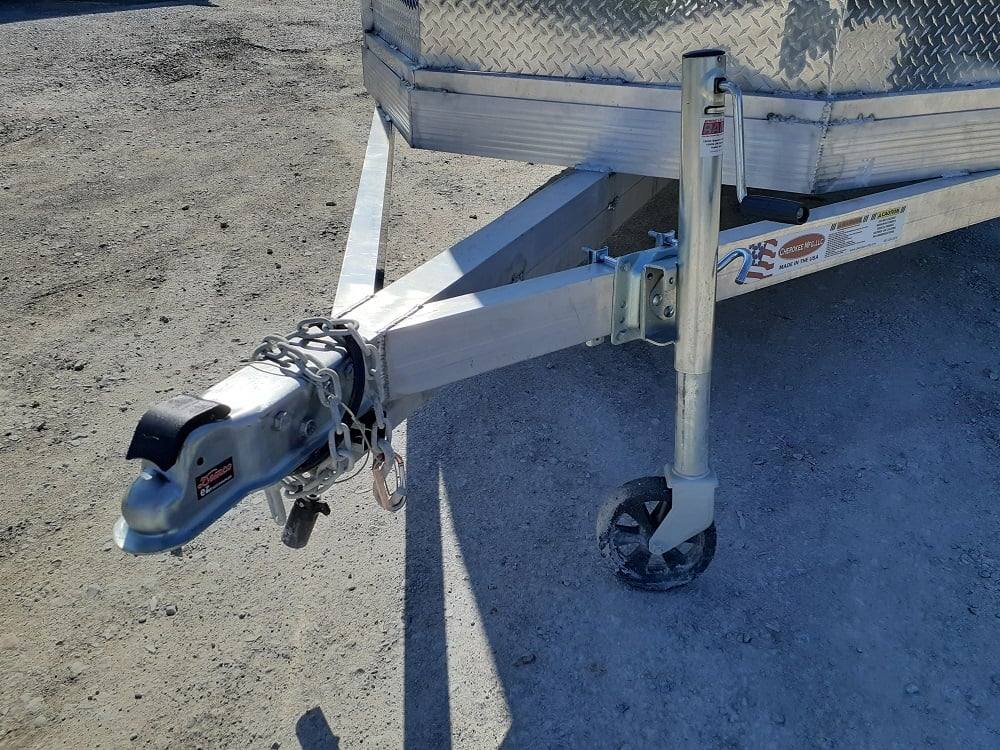 Aluminum Utility Trailer 7' X 22' Heavy Duty Car Hauler