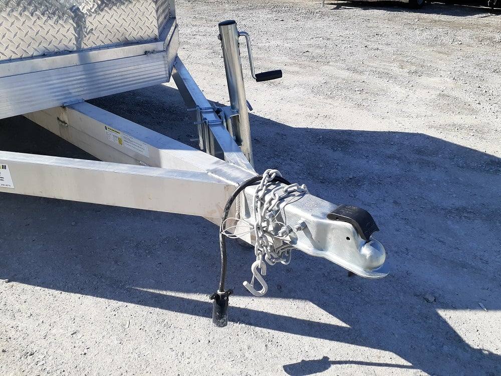 Aluminum Utility Trailer 7' X 22' Heavy Duty Car Hauler