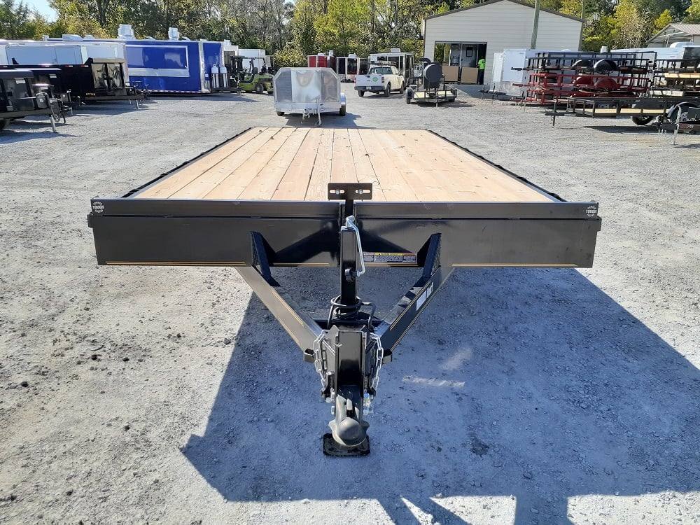 Equipment Trailer 8.5 X 20 Flat Bed Heavy Duty 5200lb Axles