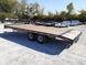 Equipment Trailer 8.5 X 20 Flat Bed Heavy Duty 5200lb Axles