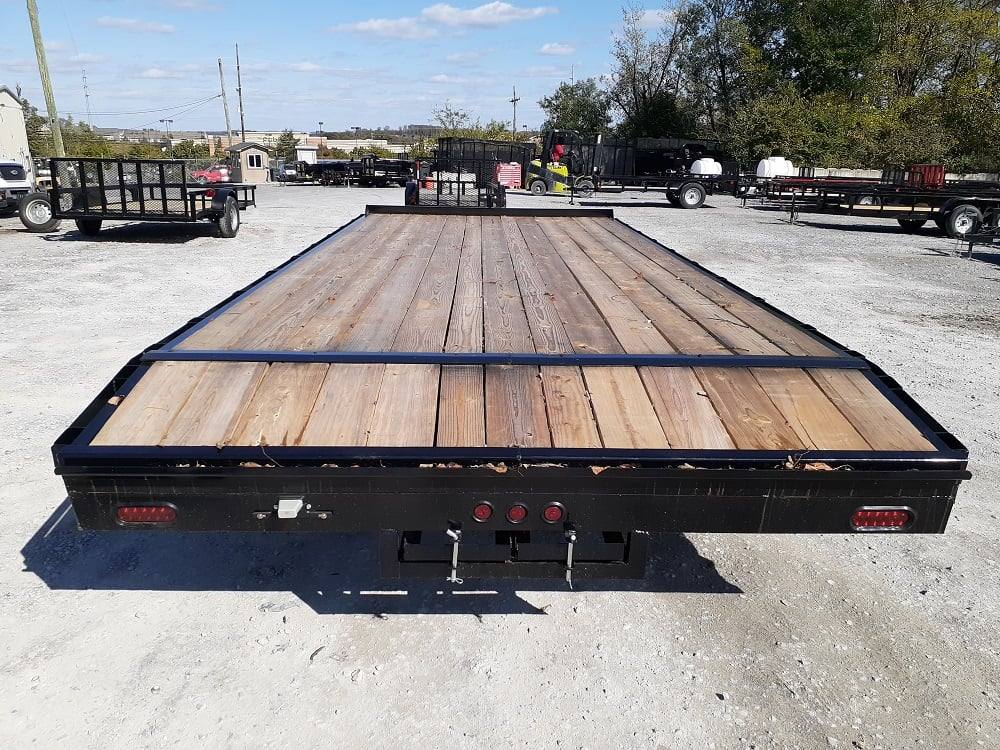 Equipment Trailer 8.5 X 20 Flat Bed Heavy Duty 5200lb Axles