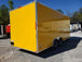 8.5' X 20' Yellow Food Catering Concession Trailer