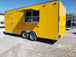 8.5' X 20' Yellow Food Catering Concession Trailer