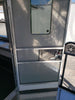 8.5' x 24' Lime Green Porch Style Concession Trailer with Restroom and Appliances