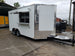 8.5' x 16' White Concession Food Trailer