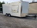 8.5' x 18' White Concession Food Trailer with Appliances