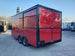 8.5' x 17' Red Food Concessions Trailer