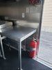 8.5' x 18' Black Concession Food Trailer With Appliances