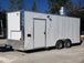 8.5' x 18' White Concession Food Trailer With Appliances