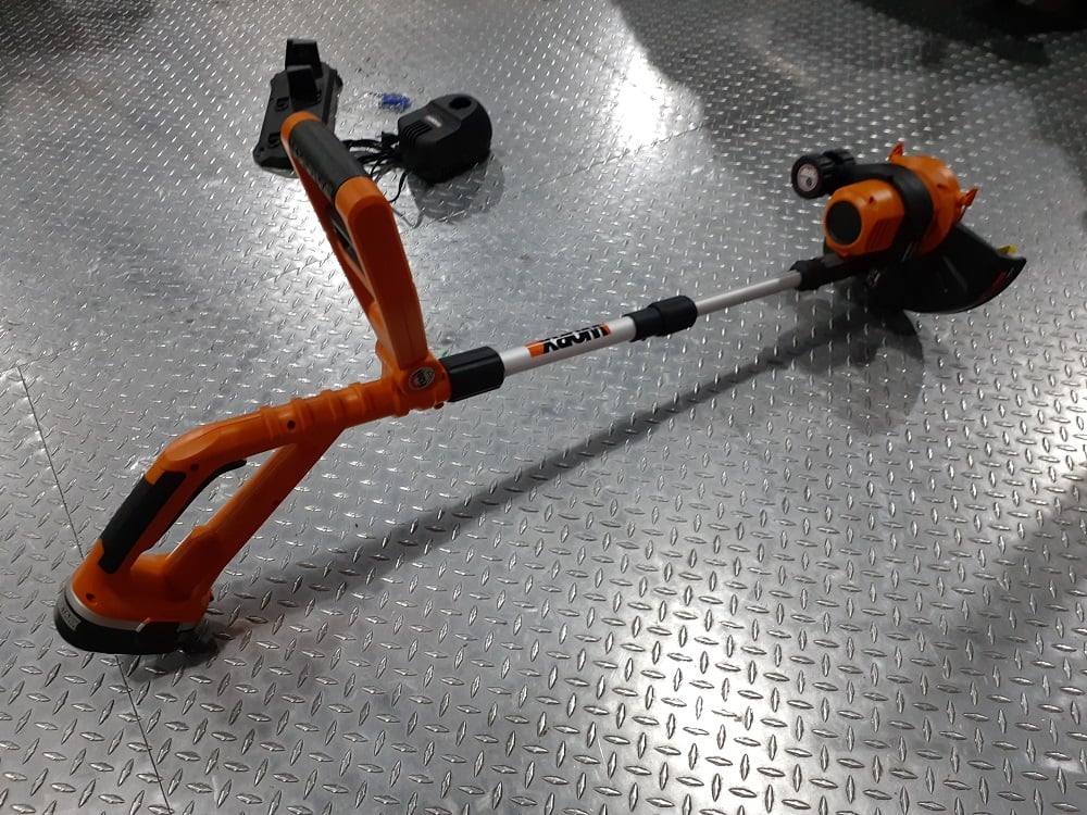 WORX GT WG150.1 10-Inch 18-Volt 2-In-1 Cordless Electric Grass Trimmer/Edger