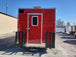 8.5' x 27' Victory Red Gooseneck Concession Food Trailer