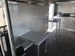 Black 8.5' x 28' Porch Style Concession Food Trailer