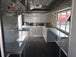 Black 8.5' x 28' Porch Style Concession Food Trailer