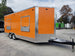 8.5 x 20 Orange V Nose Food Concession Trailer