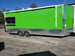 8.5 x 22 Lime Green Concession Food Trailer w Appliances