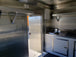 8.5' x 18' White Concession Food Trailer