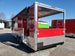 8.5 x 24 Red Porch Style Food Concession Trailer