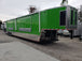 8.5 x 53 Gooseneck Lime Green Food Concession Trailer