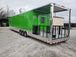 8.5 x 53 Gooseneck Lime Green Food Concession Trailer