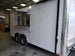 8.5' x 18' White Concession Food Trailer With Appliances