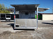 8.5' x 20' Light Pewter Porch Style Concession Trailer