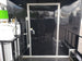 8.5' x 28' Black Porch Style Concession Food Trailer With Appliances