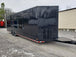 8.5 x 28 Black Concession Trailer