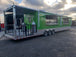 8.5 X 53 Lime Green Gooseneck Concession Food Trailer