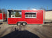 8.5 x 20 Red Porch Style Concession Food Trailer