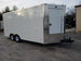 8.5' x 18' White Concession Food Trailer W/ Restroom