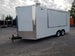 8.5' x 18' White Concession Food Trailer W/ Restroom