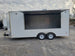 8.5' x 18' White Concession Food Trailer W/ Restroom