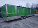 8.5' x 48' Lime Green Goose-neck Pizza Concession Food Trailer